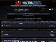 Tablet Screenshot of electro.forum-metal.com