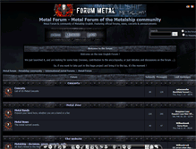 Tablet Screenshot of cn.forum-metal.com